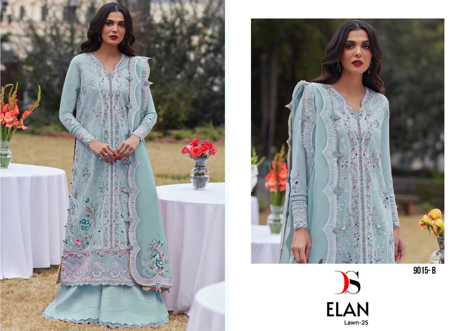 Elan Lawn 25 By Deepsy Pure Cotton Pakistani Suits Wholesale Shop In Surat